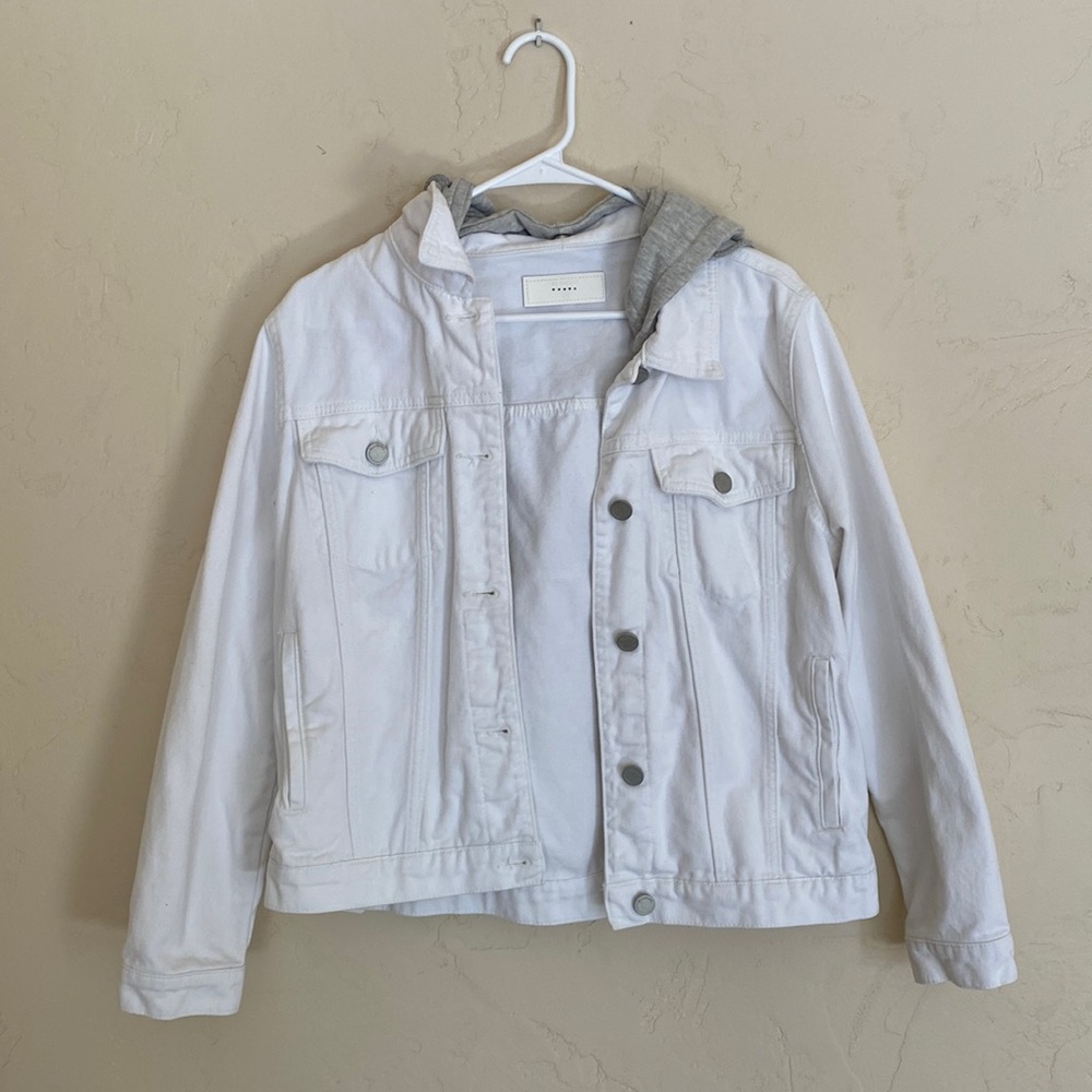 White Jean Jacket